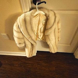 Vintage fake fur stole